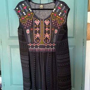 Anthropologie Embroidered Top